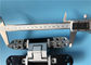 40mm Döküm Çinko alaşım 3D Gizli Menteşeler Krom Boyalı Yüzey Finish