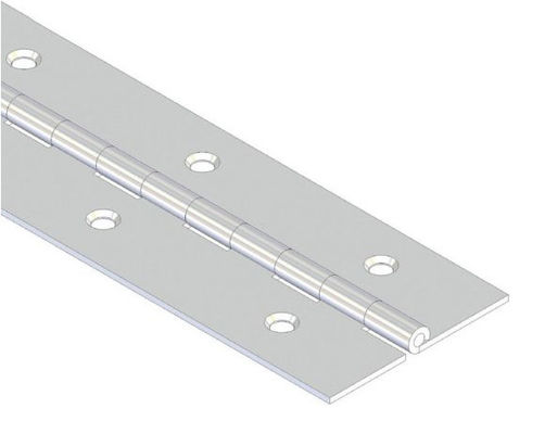 Farklı Renkler ile Kapalı Kapı Çelik Uzun Sürekli Piyano Menteşe 16 Inç