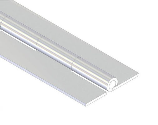 Anti Korozif Paslanmaz Çelik Sürekli Menteşeler Ağır 270 ° Açık Derecesi